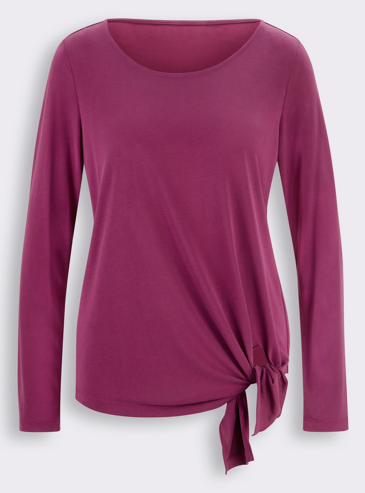 heine Shirt met ronde hals - magenta