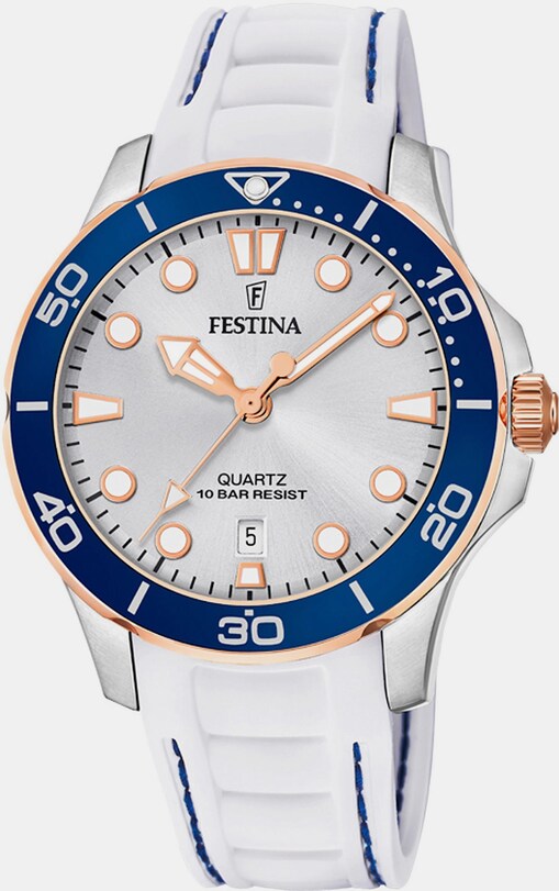 Festina Kwartshorloge - wit