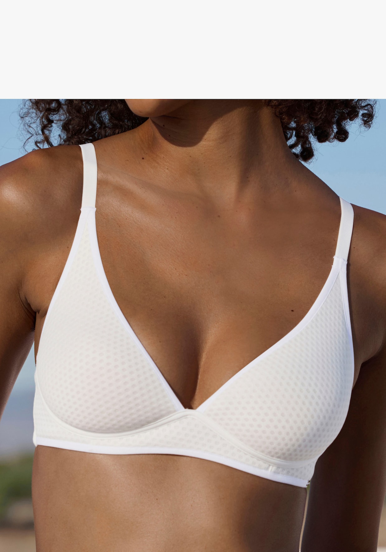 LASCANA Bralette-BH - weiß