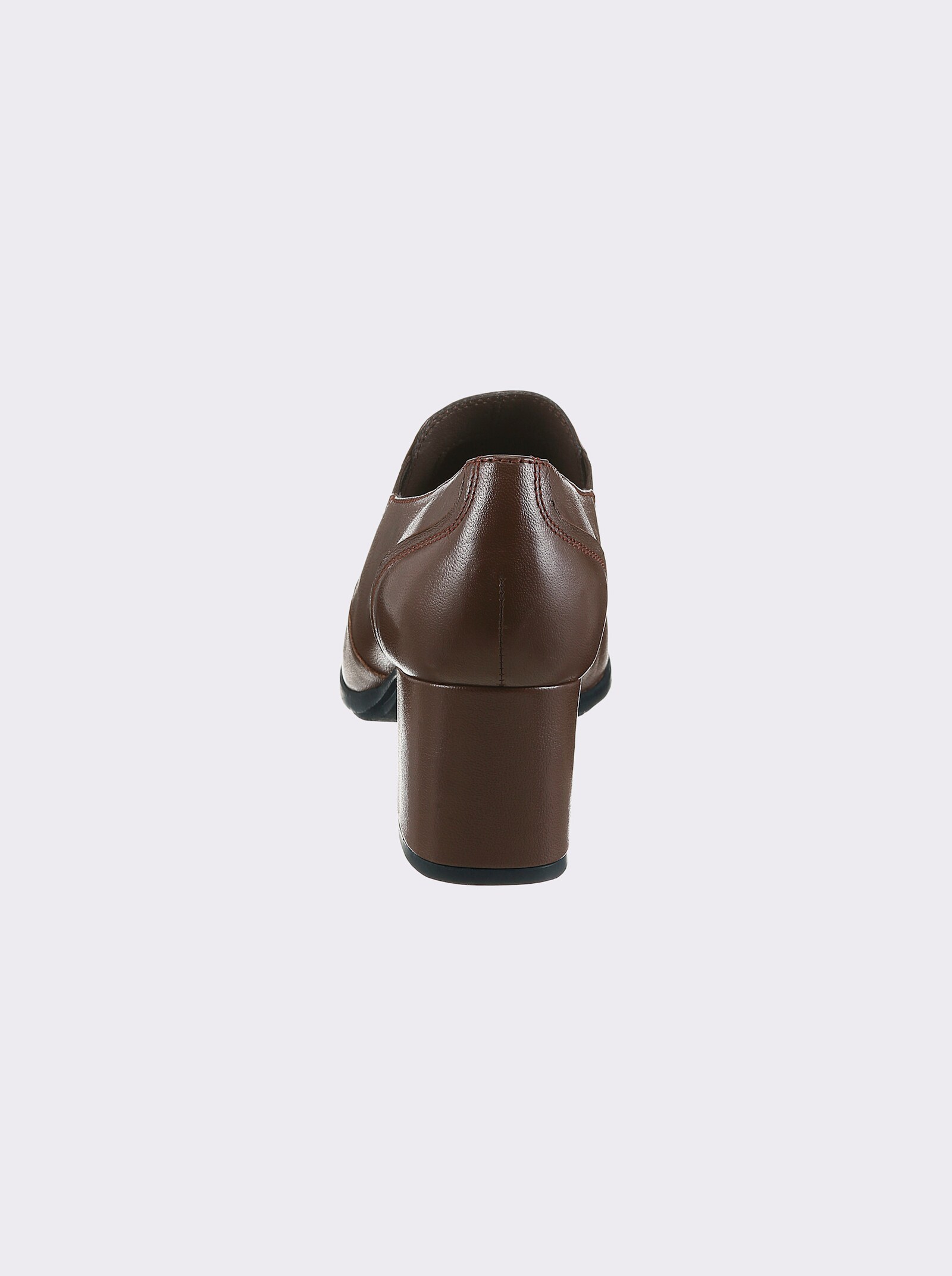 airsoft modern+ Hochfrontpumps mit gepolsterter Sohle - braun