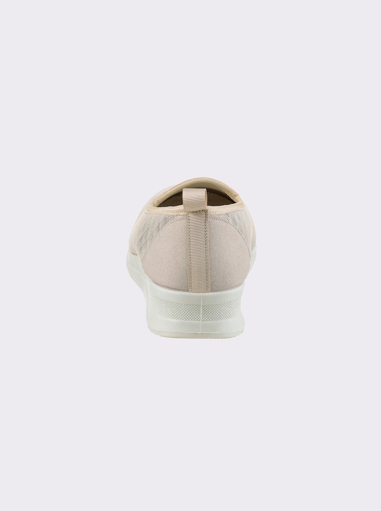 airsoft comfort+ Slipper - beige-kariert