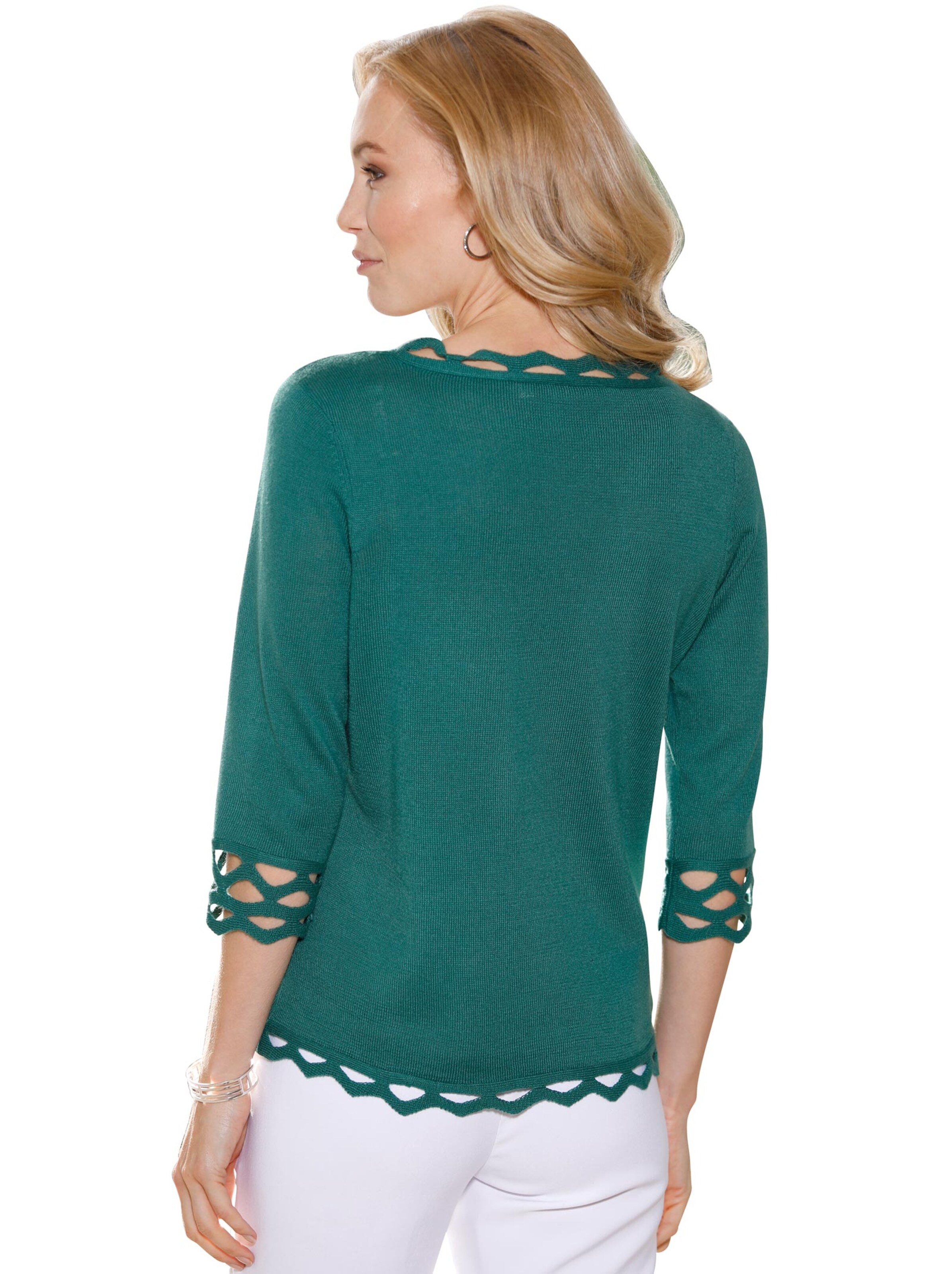 Pullover - dunkelgrün