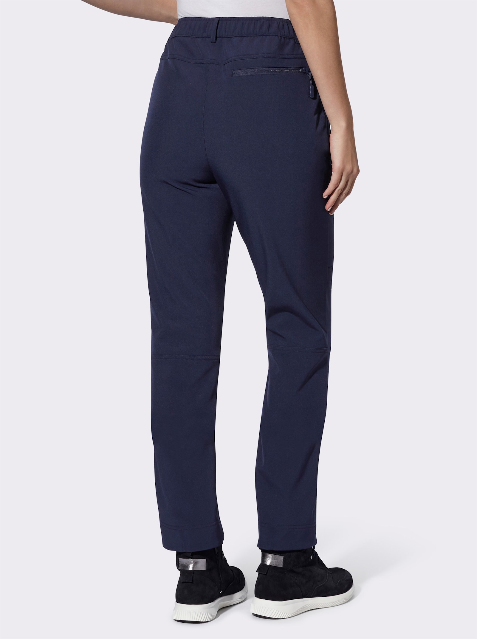 Softshellhose mit Fleece-Innenseite - marine