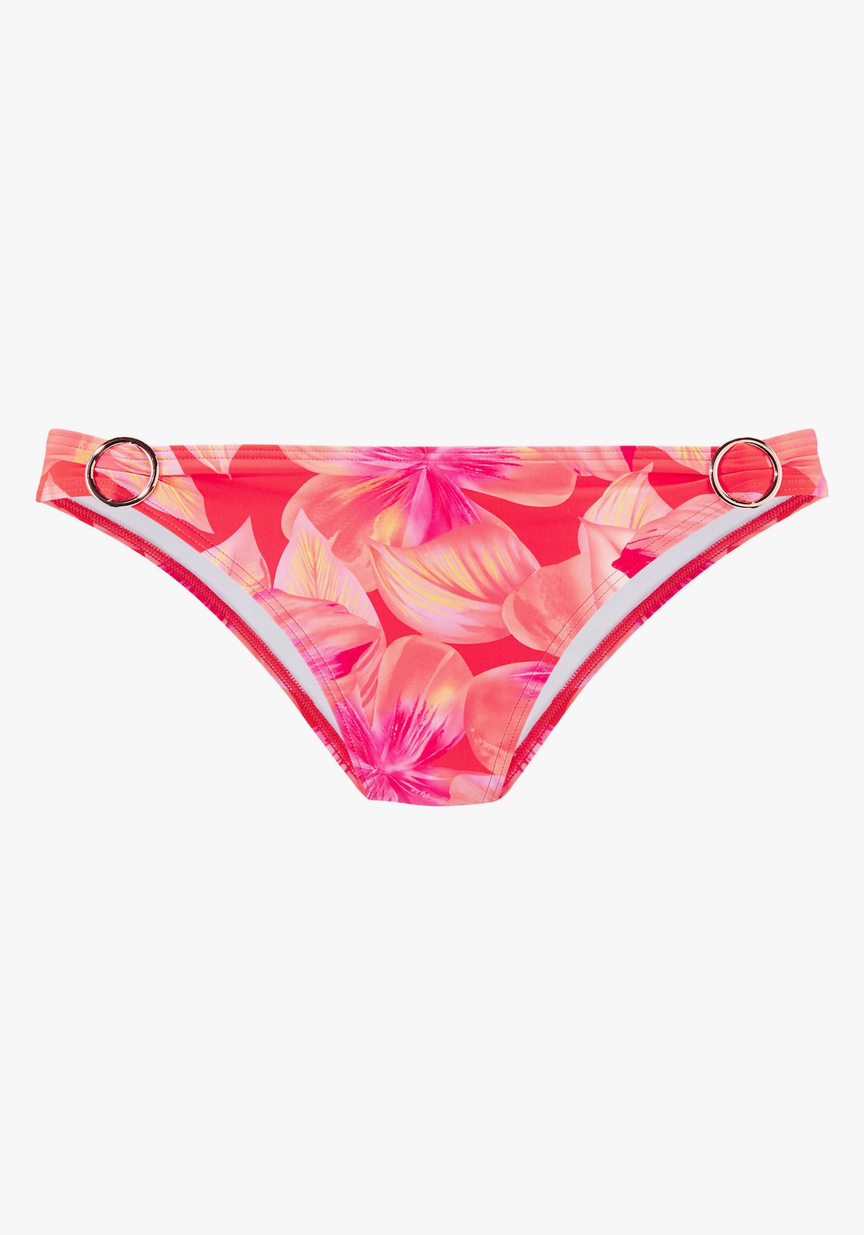 s.Oliver Bikini-Hose - pfirsich bedruckt