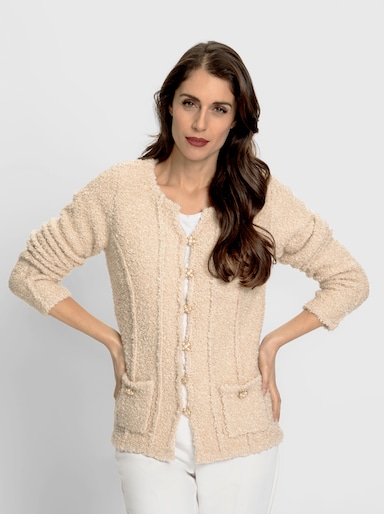 heine Cardigan - couleur ivoire