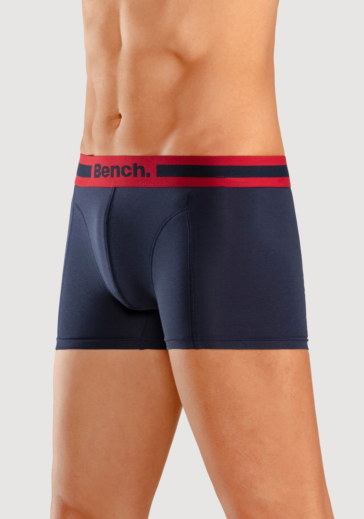 Bench. Boxer - navy/blauw, navy/grijs gemêleerd, navy/rood, navy/wit