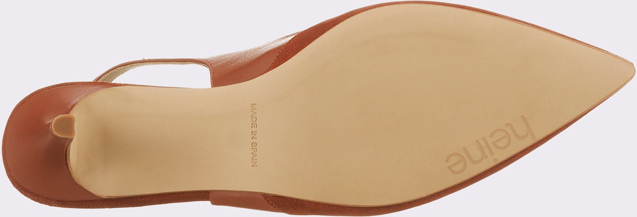 heine Slingpumps - rostrot