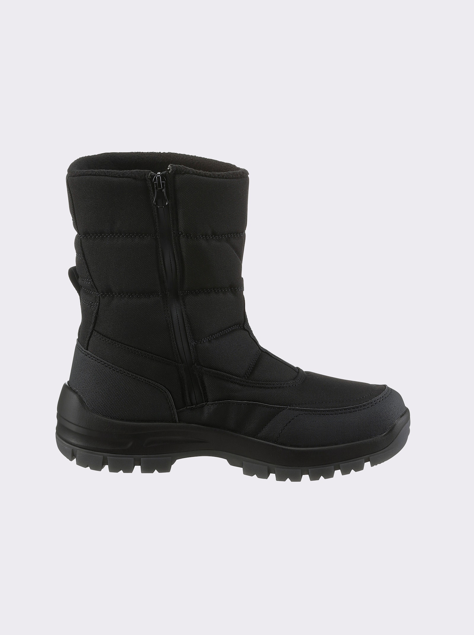 Josef Seibel Stiefel wetterfest und warm gefüttert - schwarz