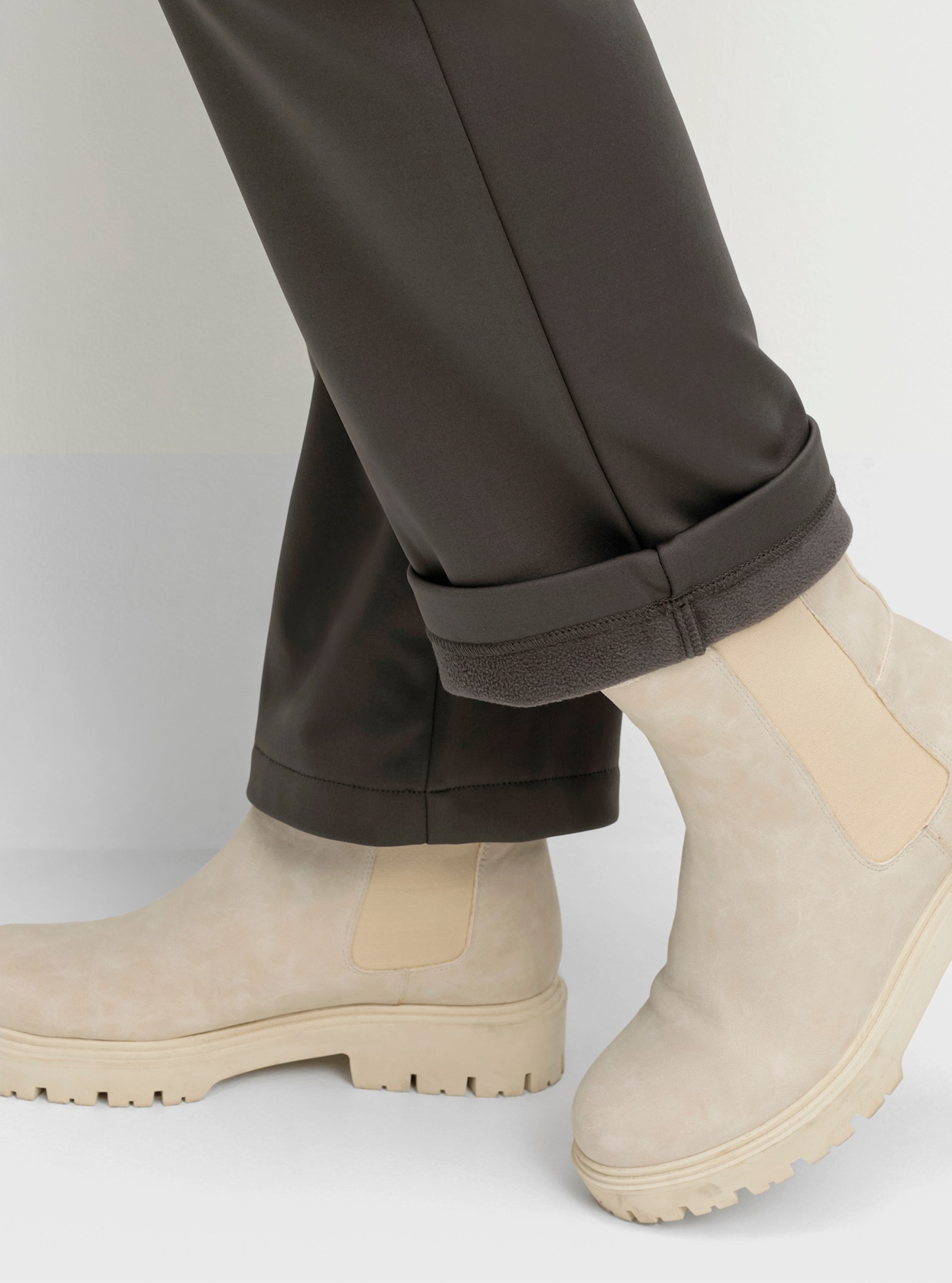 Thermohose mit Fleece-Futter - anthrazit