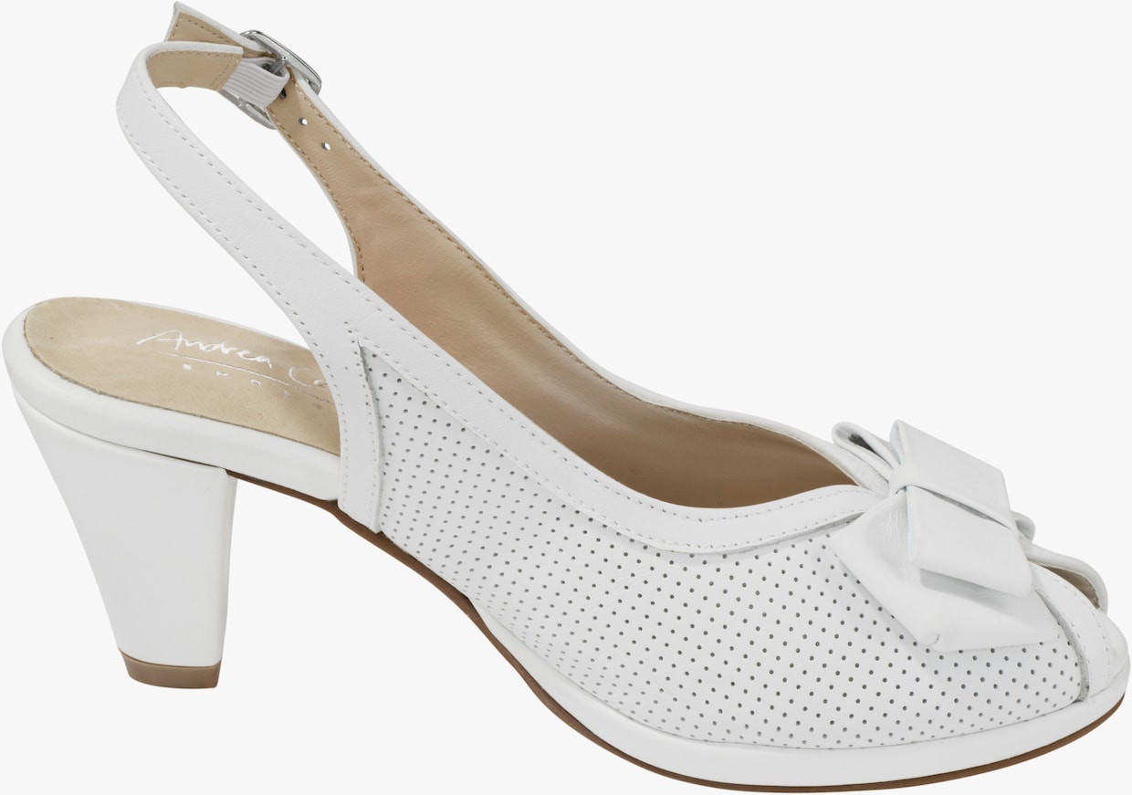 Andrea Conti Sandalette - weiss