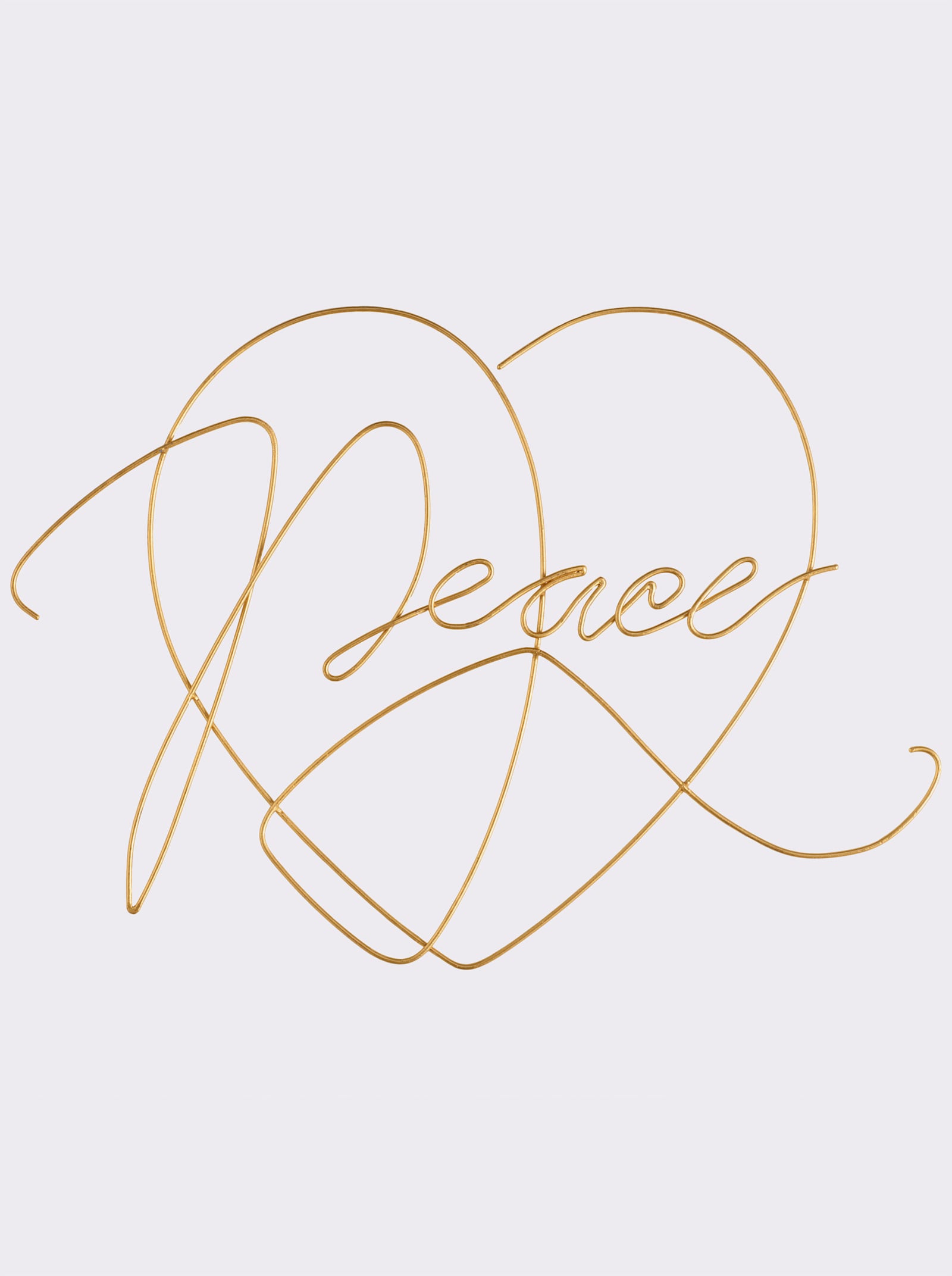 Impressionen Wanddecoratie - goudkleur