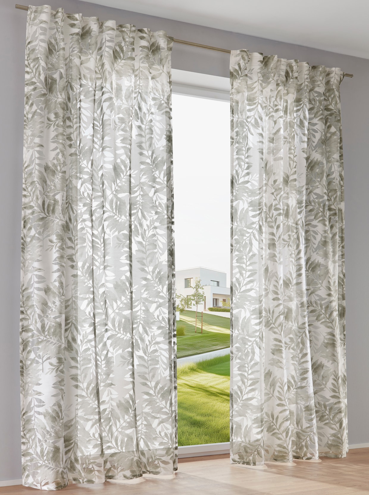 heine home Dekostore - weiss-grau