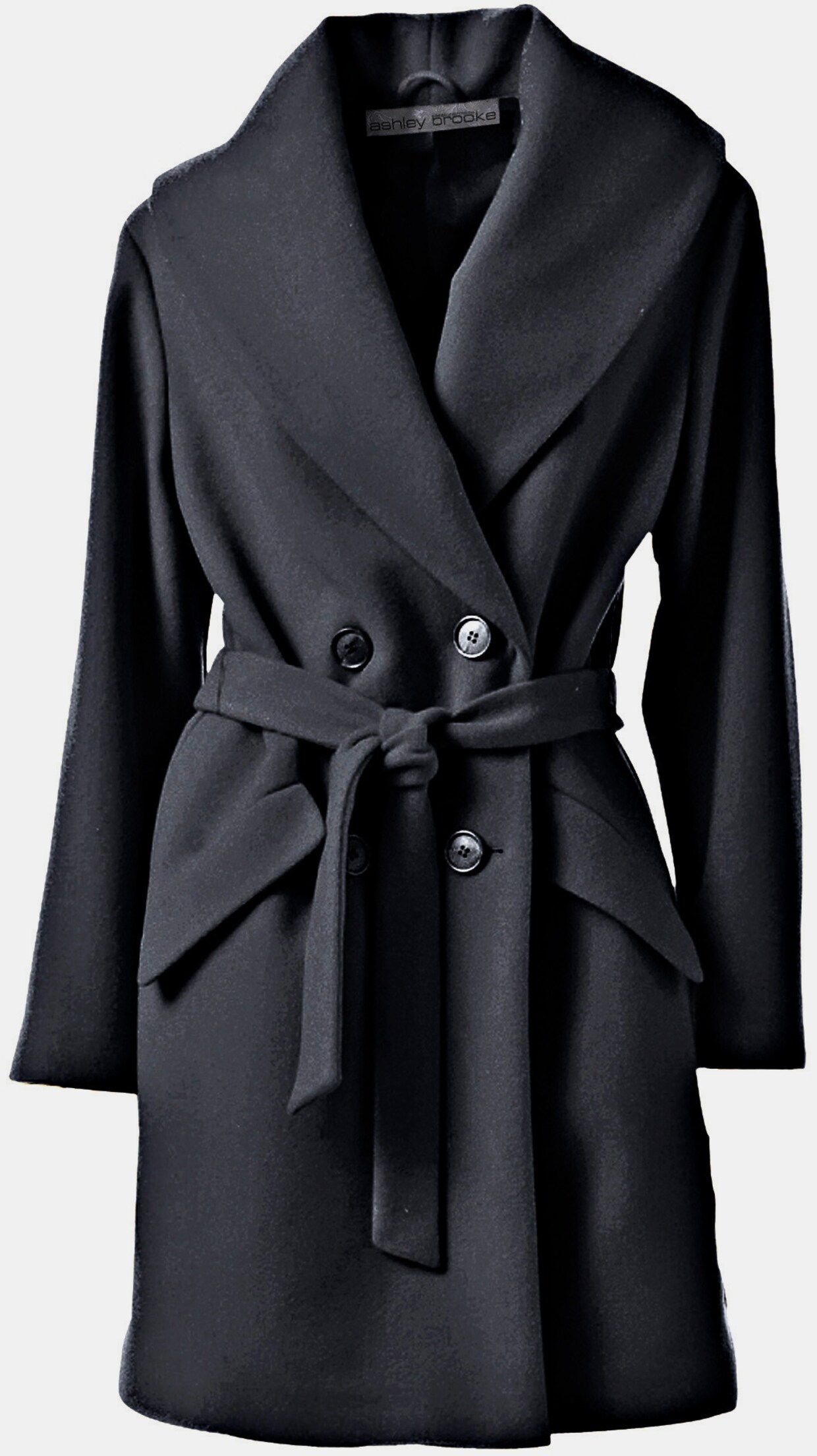 heine Woll-Jacke - marine