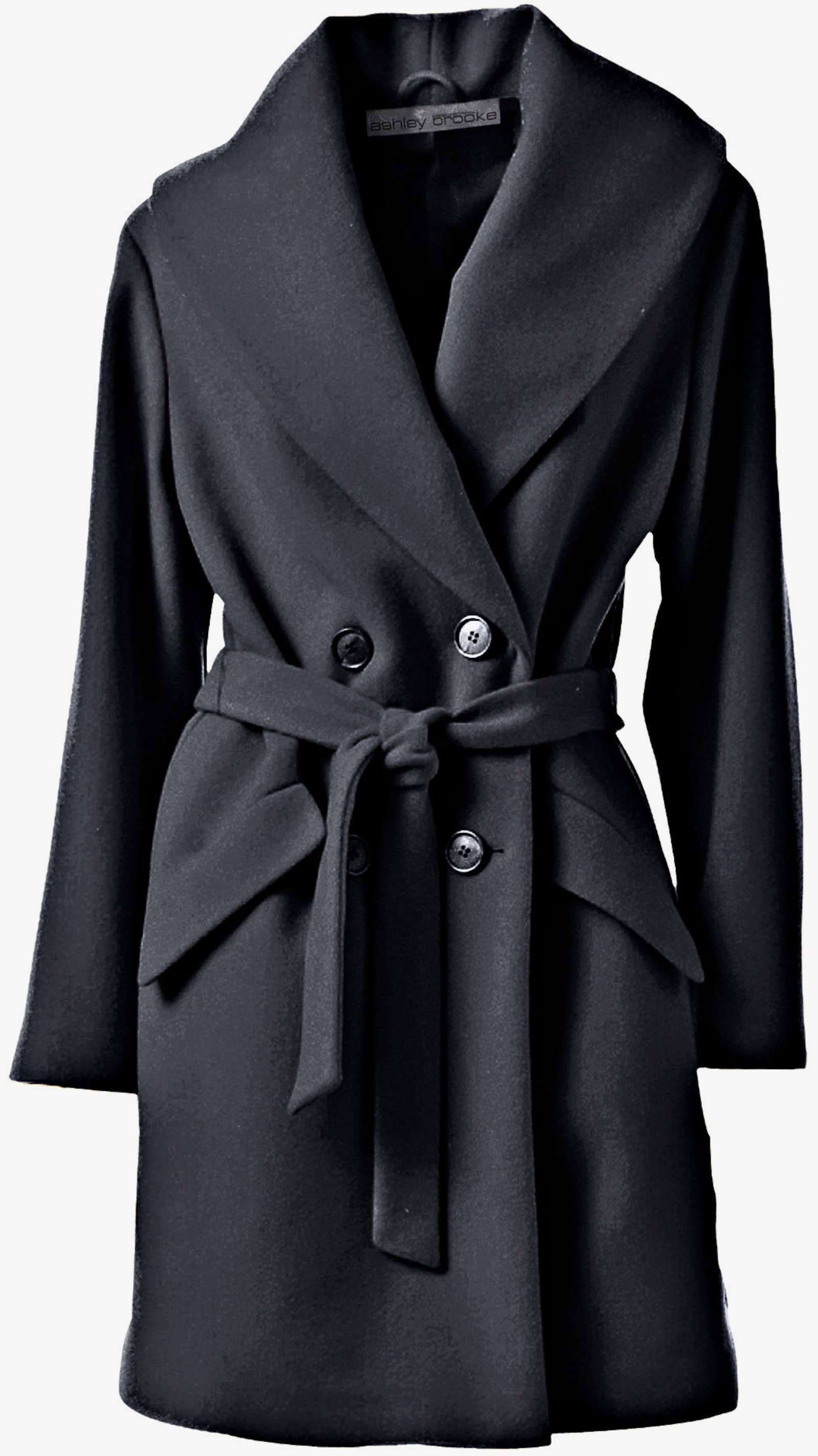 heine Wolljacke mit Schalkragen - marine