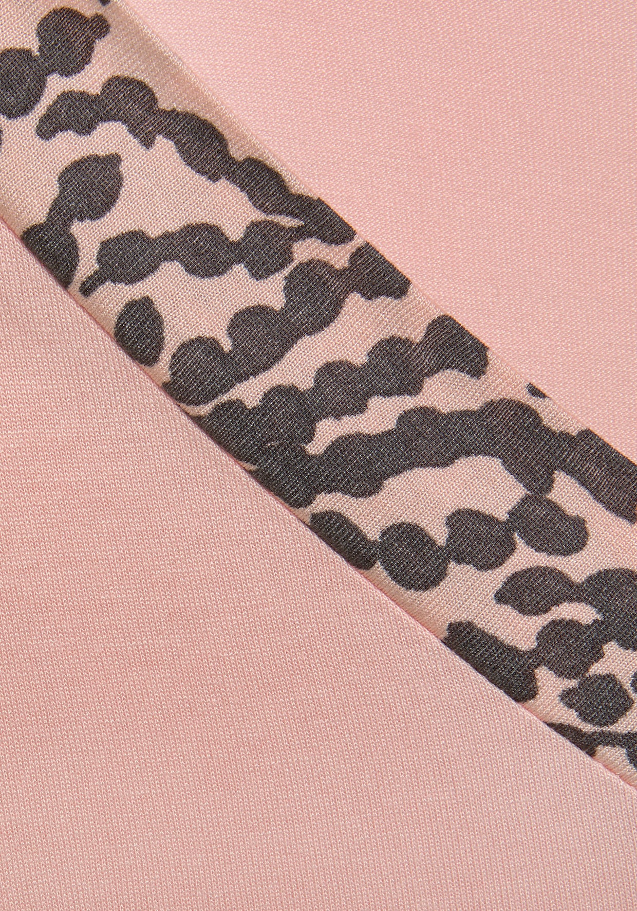LASCANA Pyjama - roze/antraciet gedessineerd
