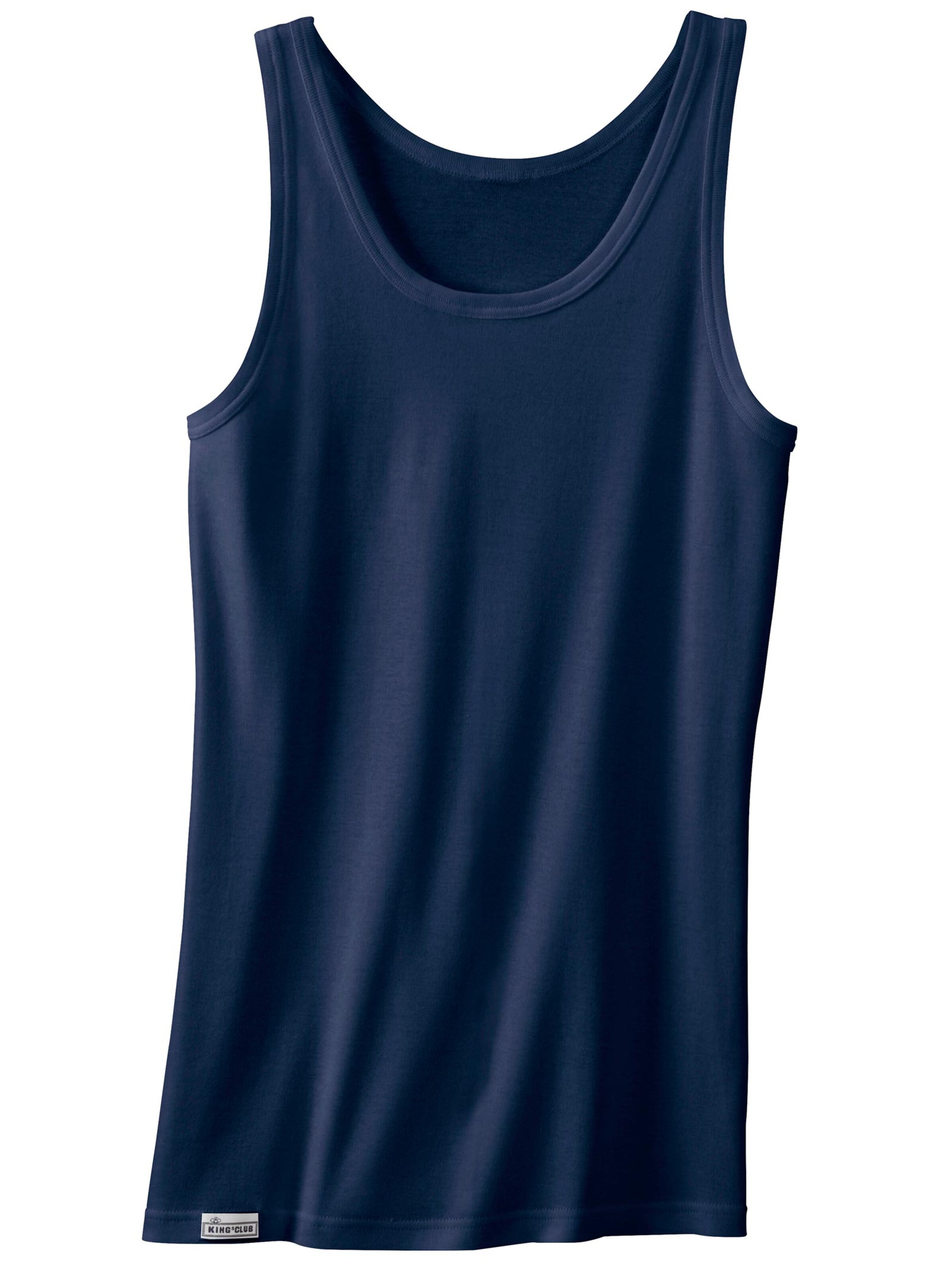 KINGsCLUB Unterhemd - bordeaux + marine + grau