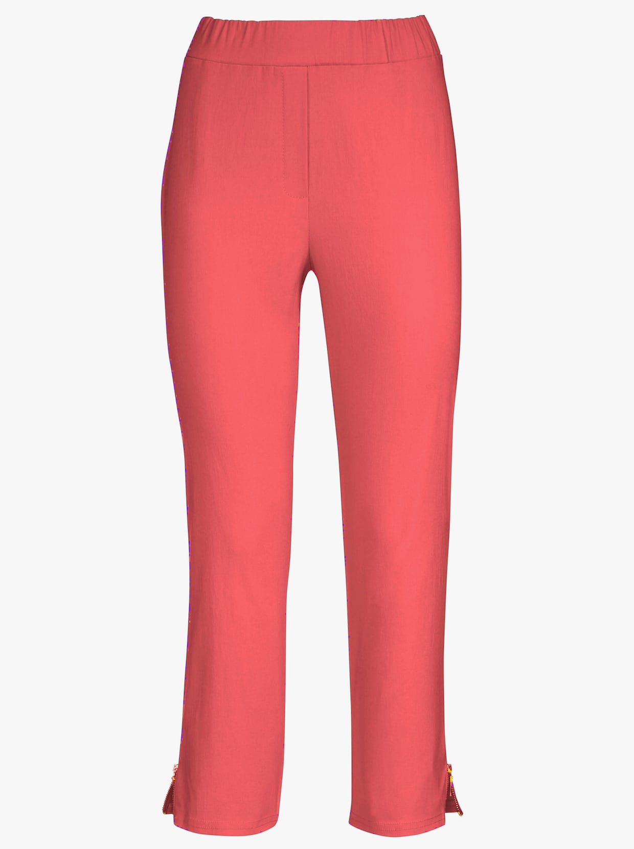 Adelina by Scheiter Pantalon 7/8 - rouge corail