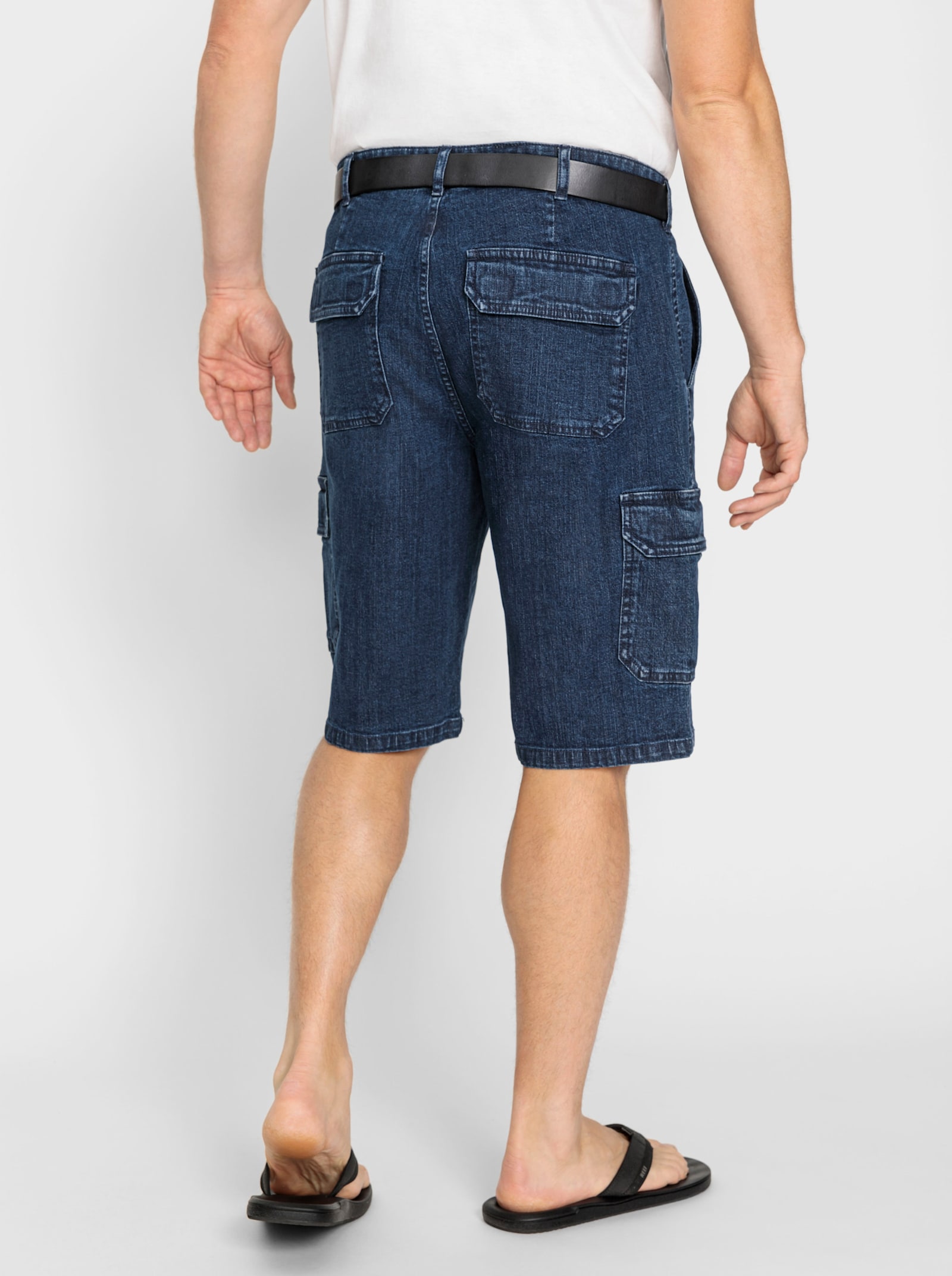 Catamaran Jeansbermudas - blue-stone-washed