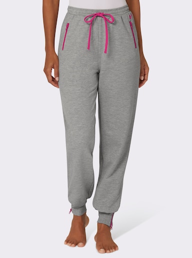 feel good Hose - grau-pink