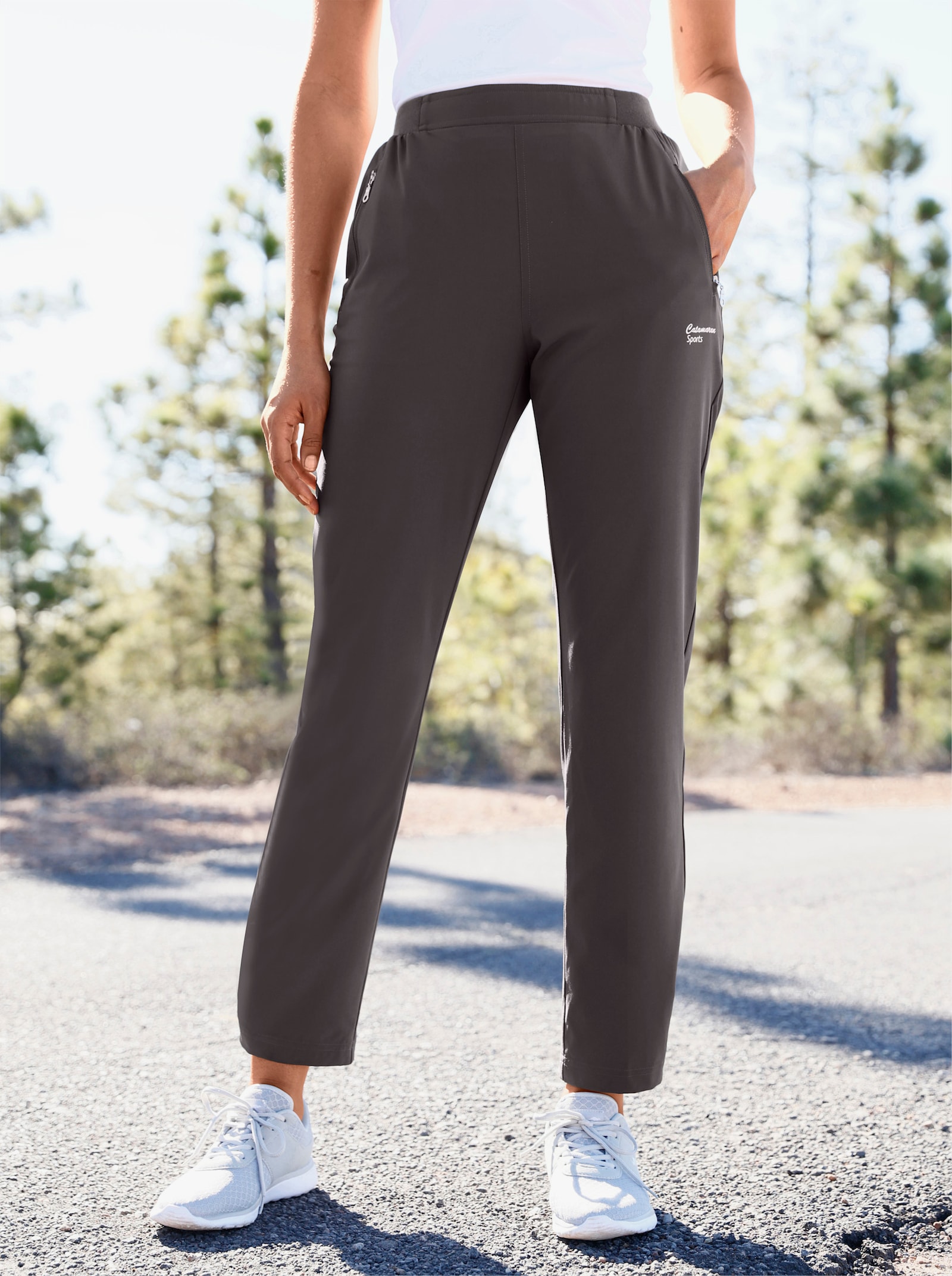 Catamaran Sports Freizeithose mit variabler Saumweite - graphit