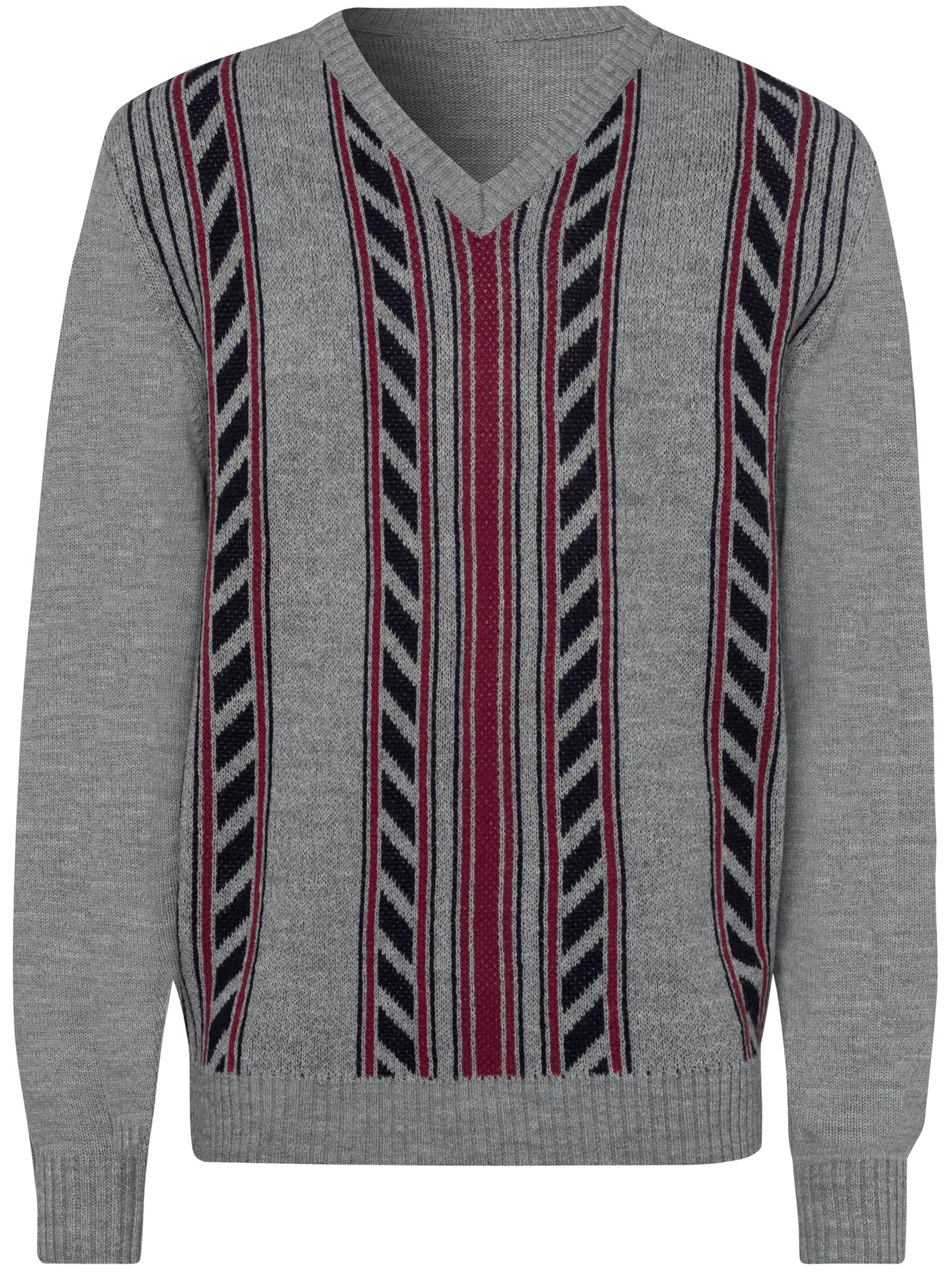 Pullover - hellgrau-meliert