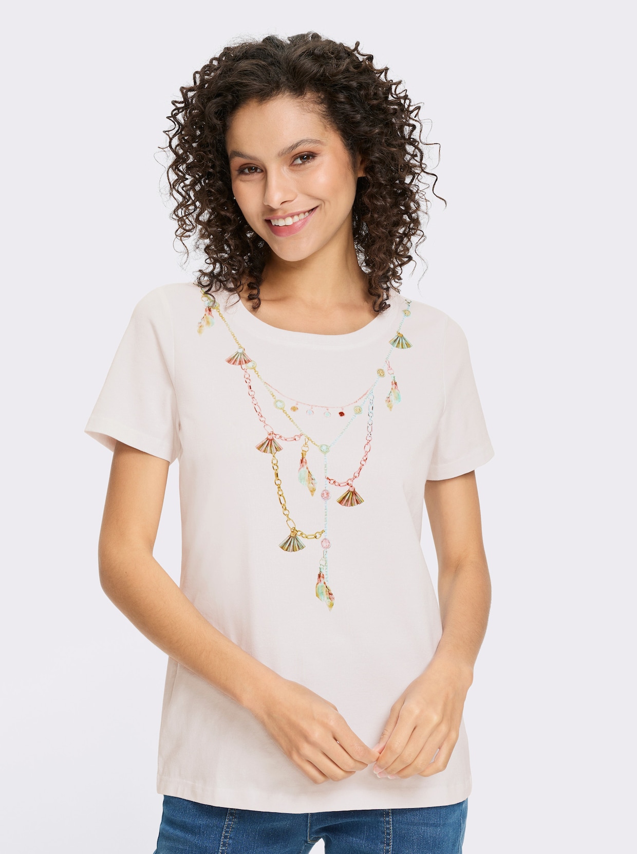 heine T-shirt à manches courtes - blanc