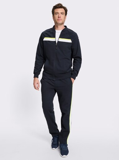 Catamaran Sports Freizeithose mit Kontraststreifen - marine