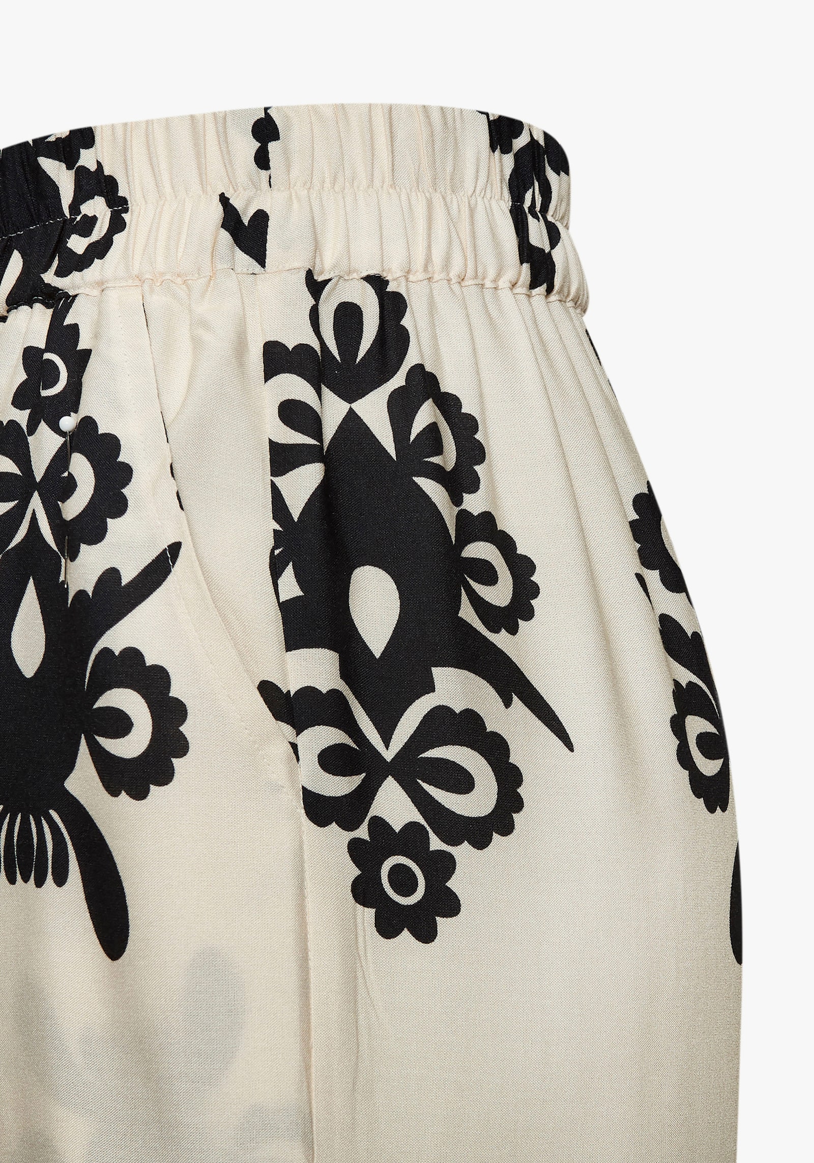 LASCANA Pantalon - sable-noir imprimé