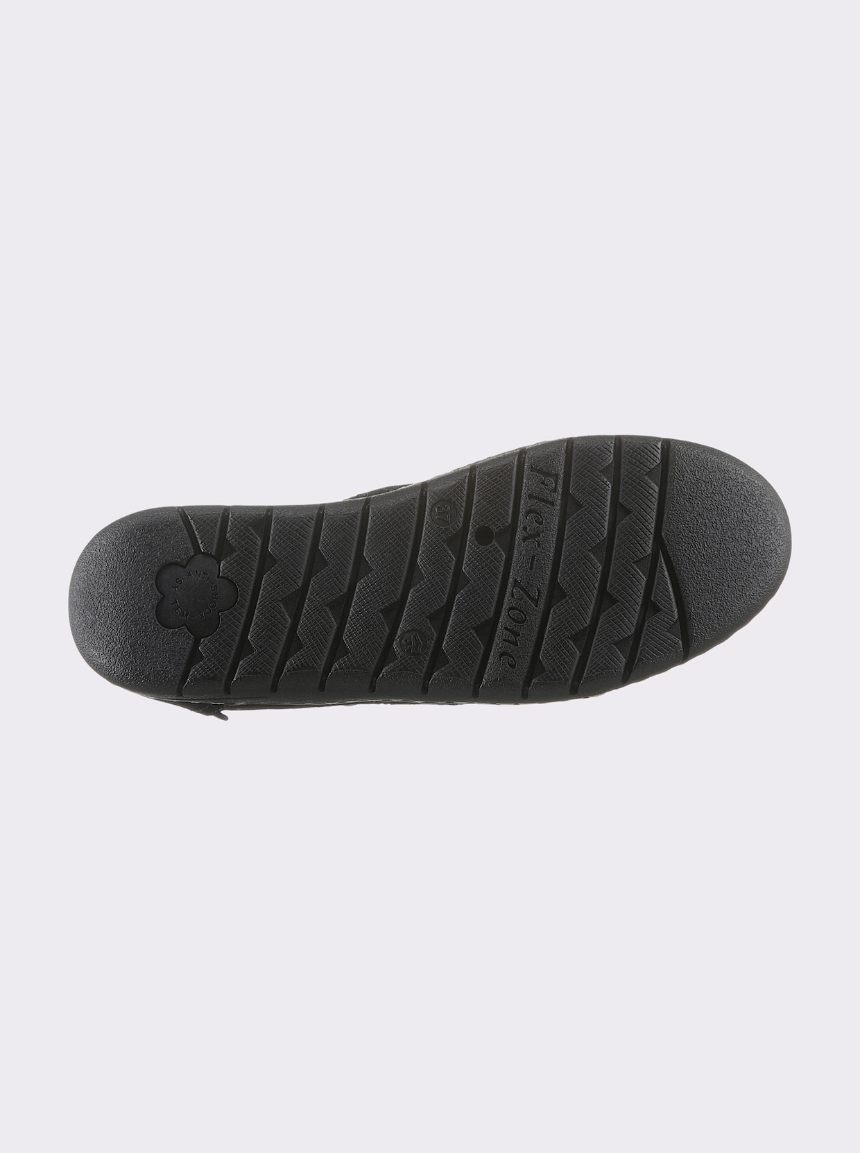 Reflexan Kotníčková obuv - černá-květinový vzor