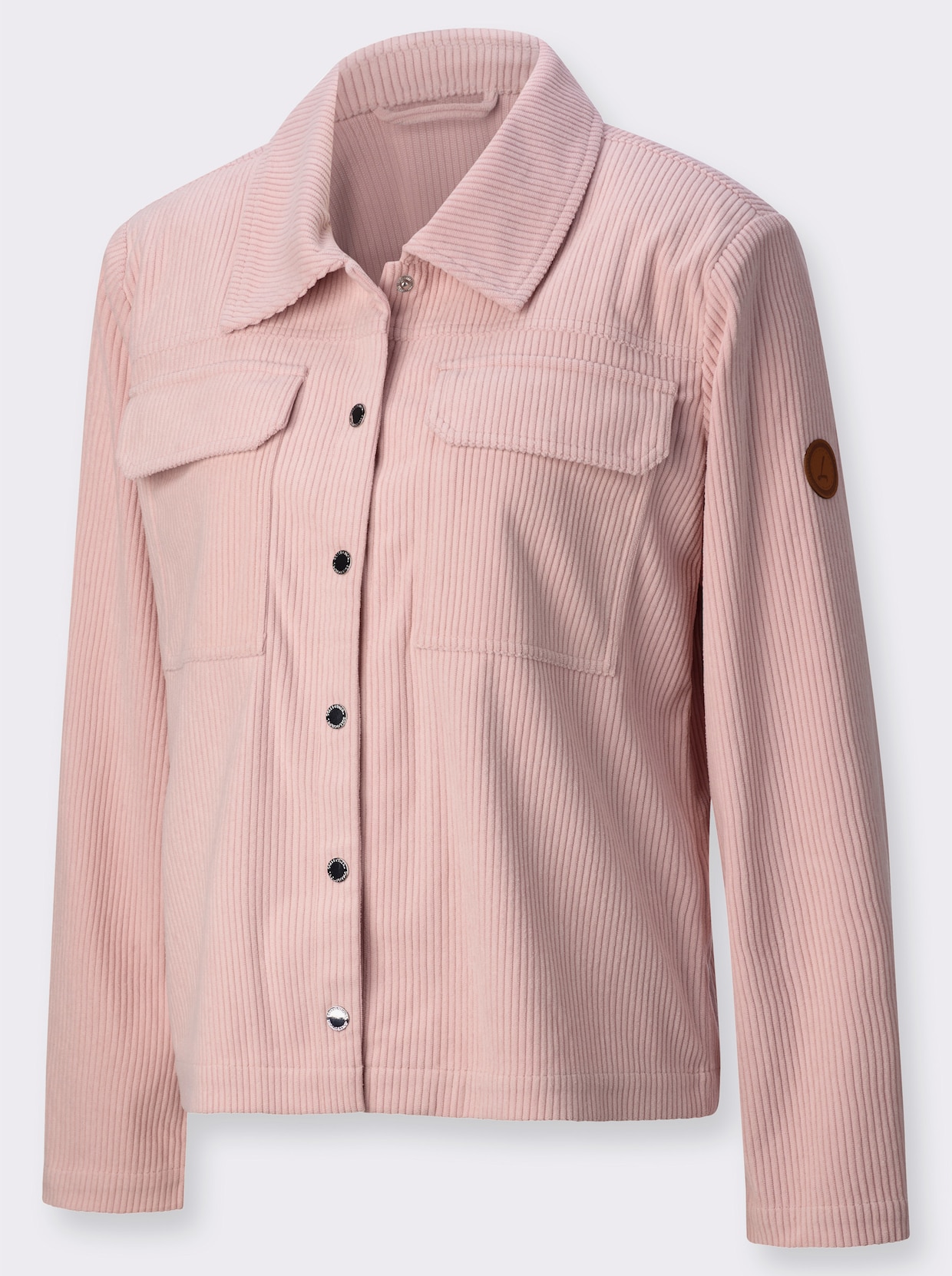 Cordjacke - puder