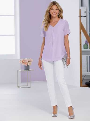 Comfortabele blouse - lila