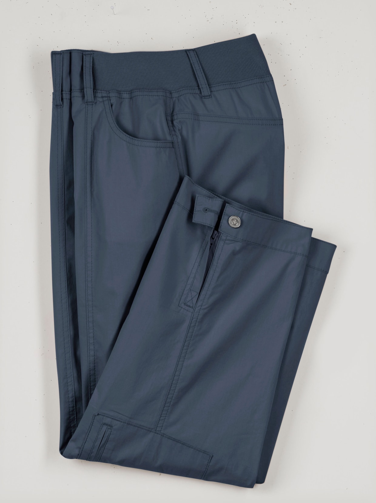 Stretch-Hose - jeansblau