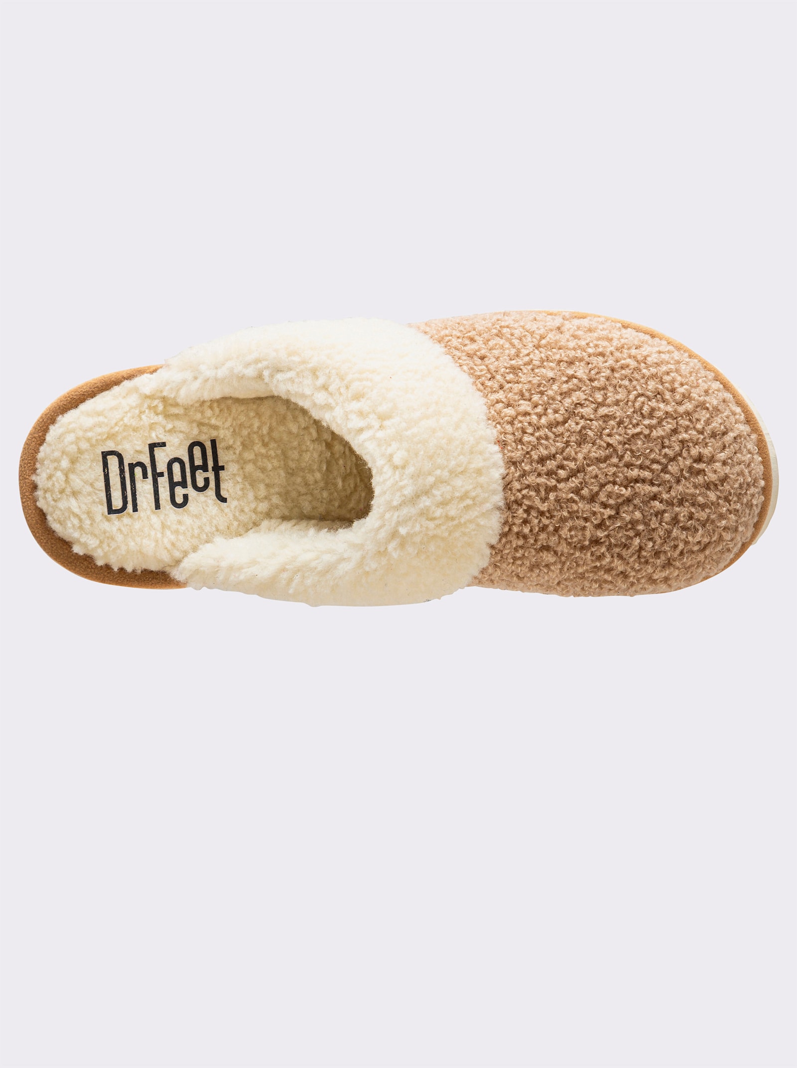 Dr. Feet Hausschuh - beige