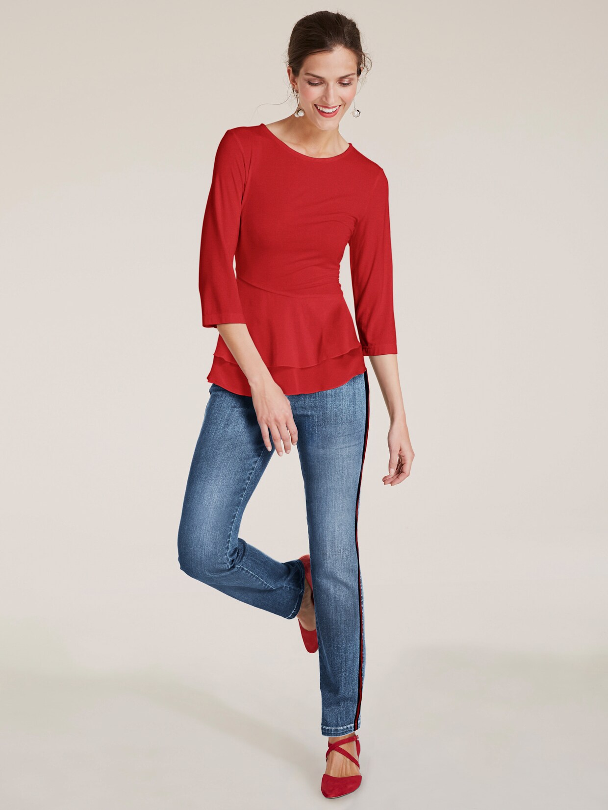 heine Shirt - rood