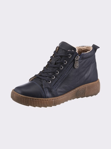 airsoft modern+ Stiefelette mit Innenfutter - marine