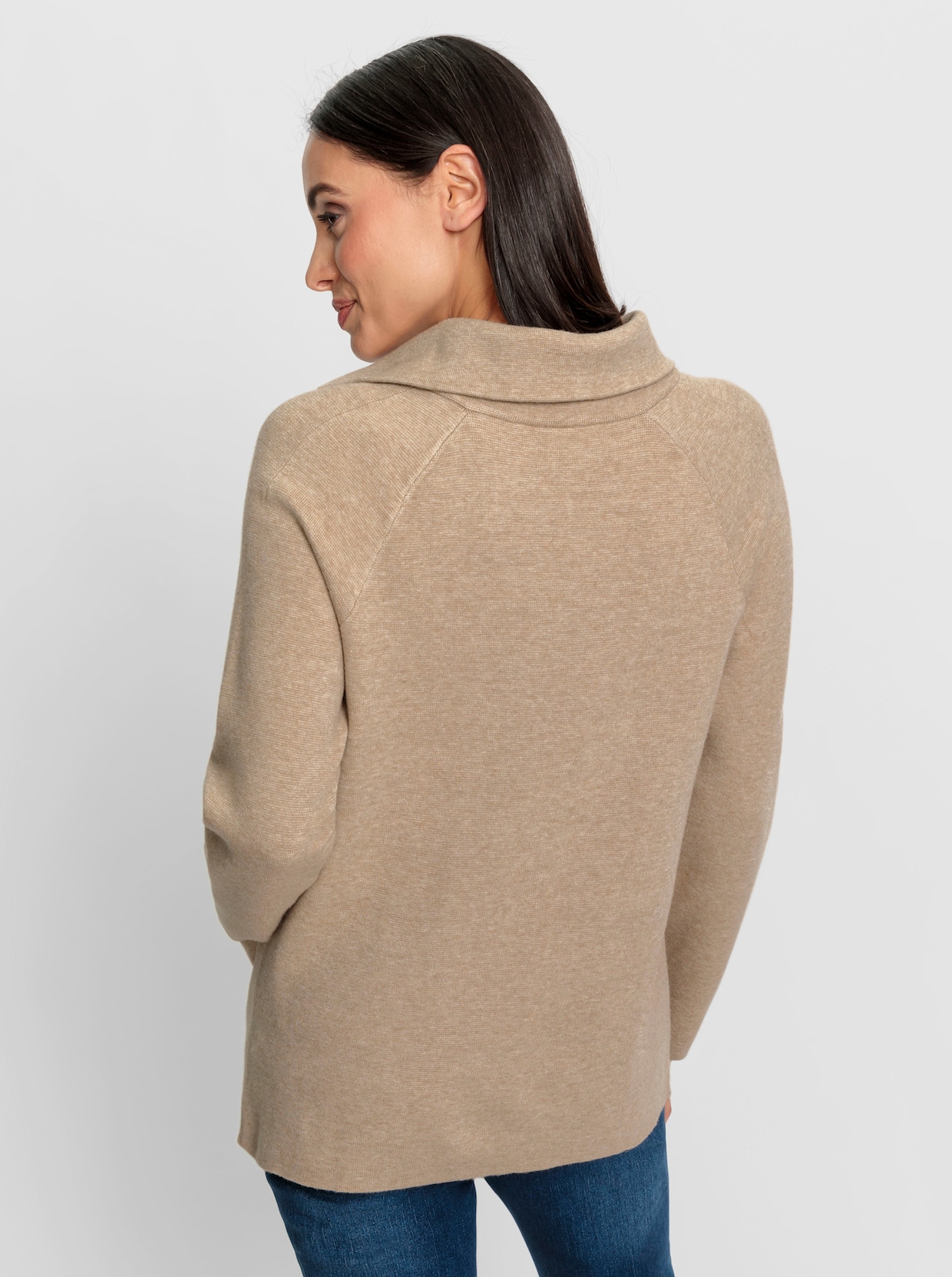 heine Pullover met lange mouwen - beige