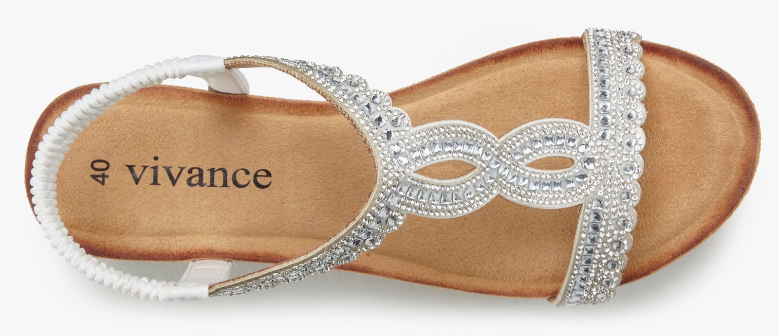 Vivance Sandales - blanc