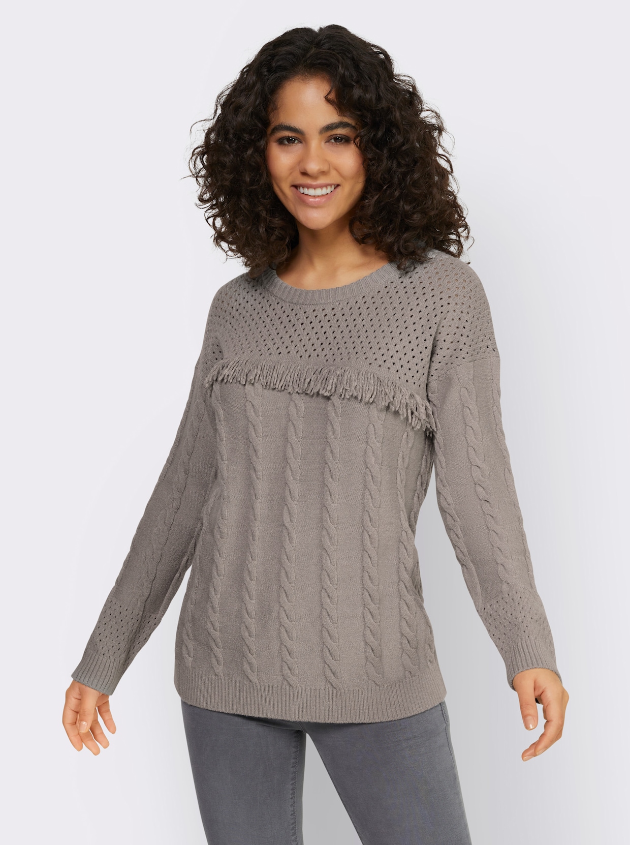 heine Pull - gris clair