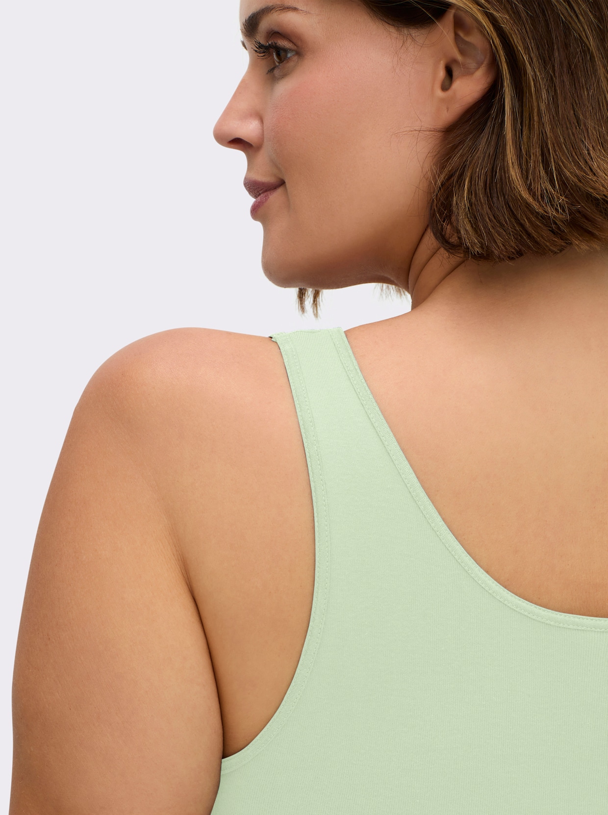 Speidel Bustier - grün + koralle + blau
