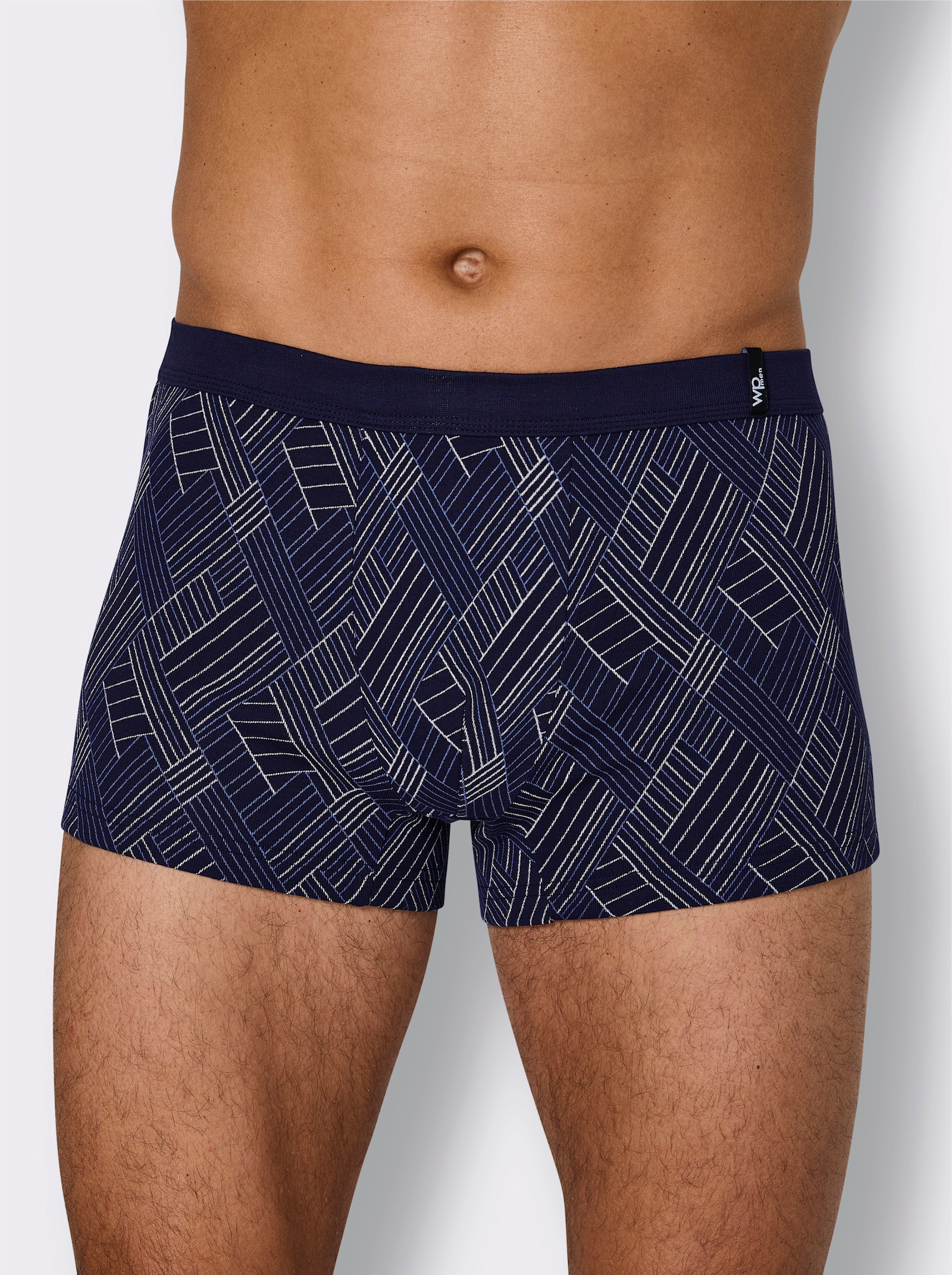 wäschepur men Boxerky - námořnická modrá-různé barvy