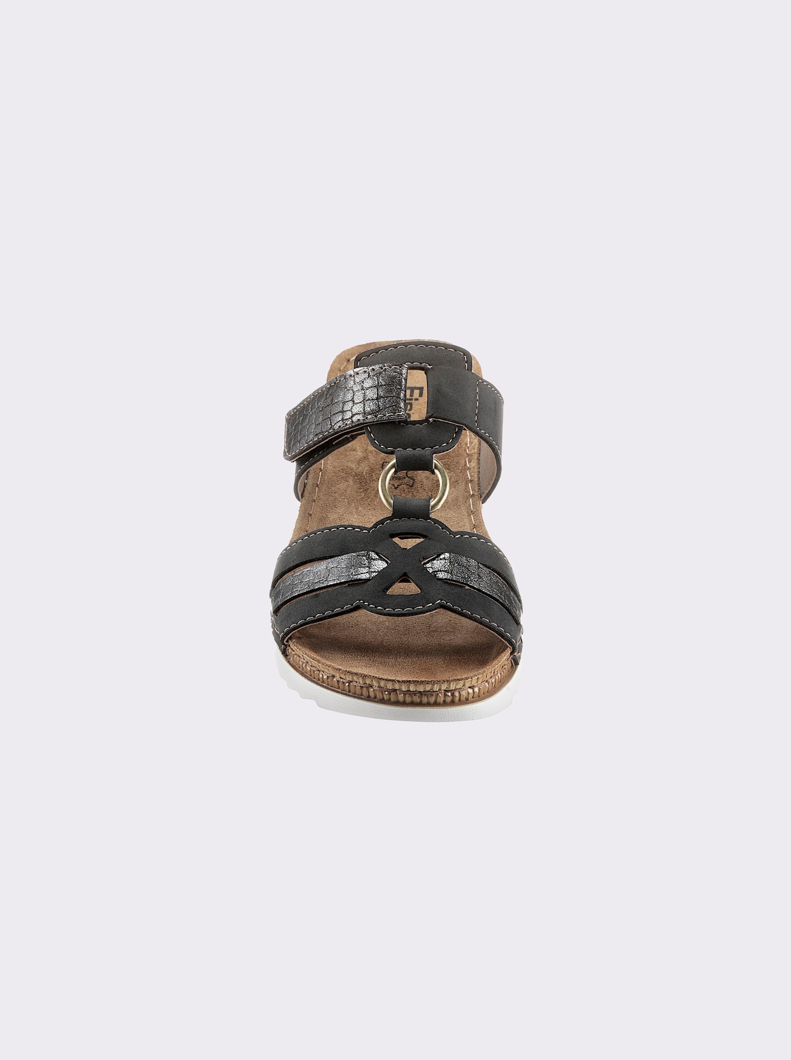 Fischer Pantolette - schwarz