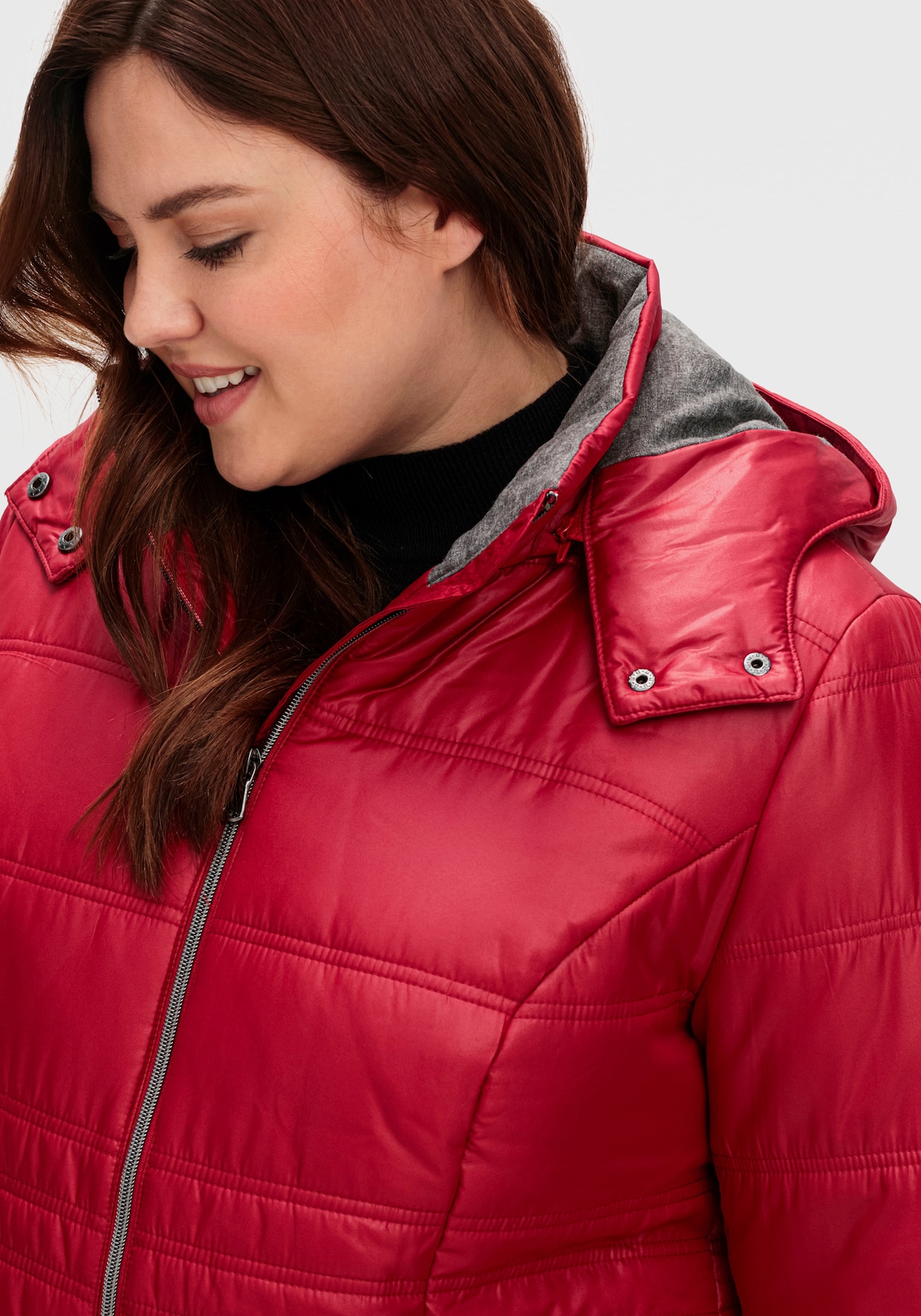 Longjacke - kirsche