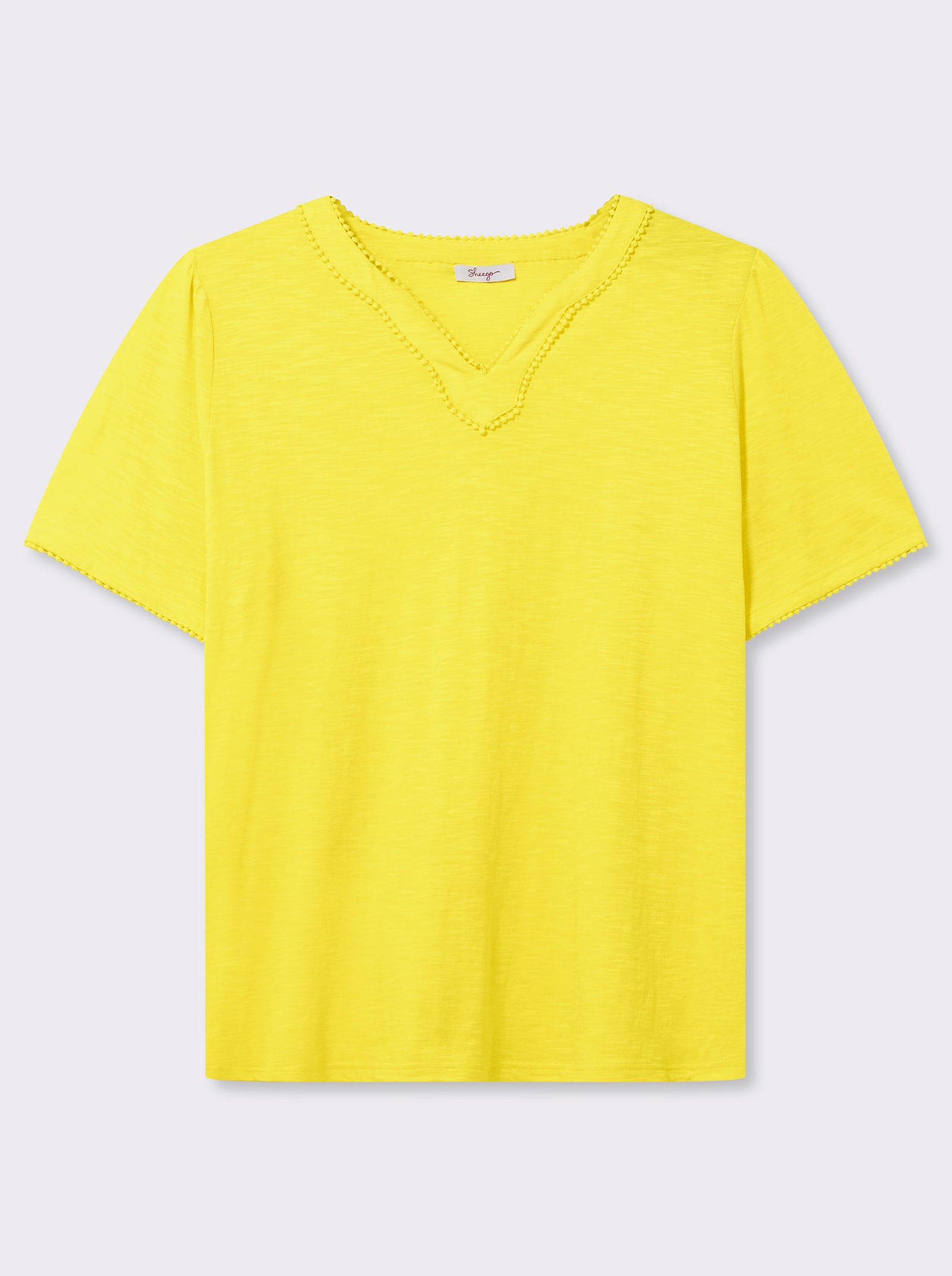 sheego Halbarmshirt - limone
