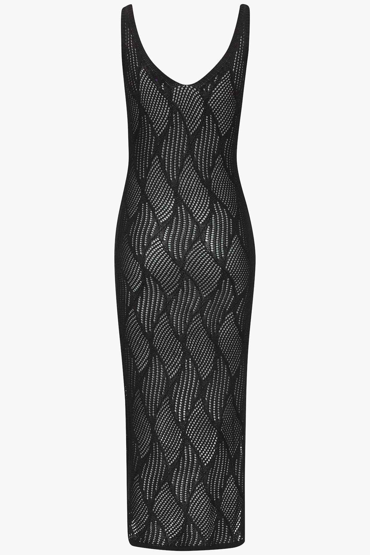 LASCANA Robe en tricot - noir