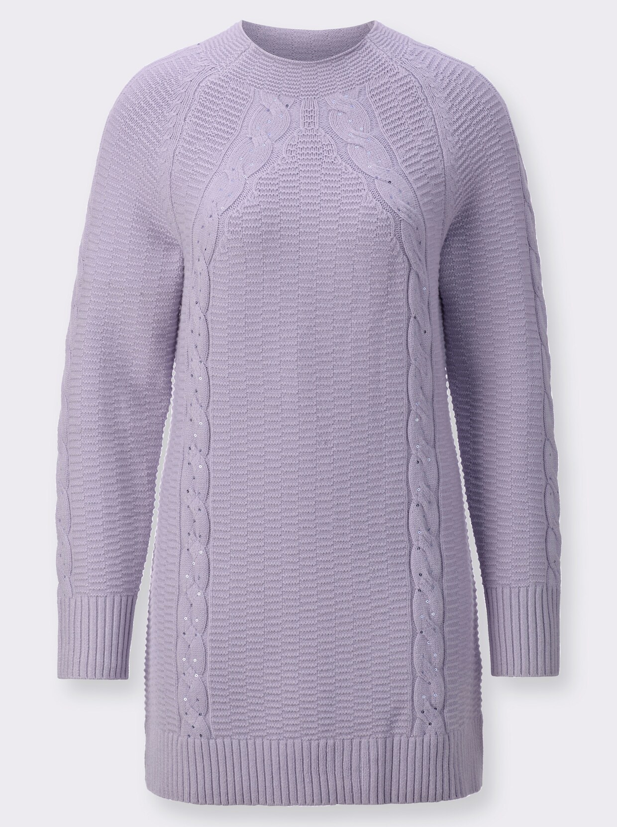Longpullover - flieder