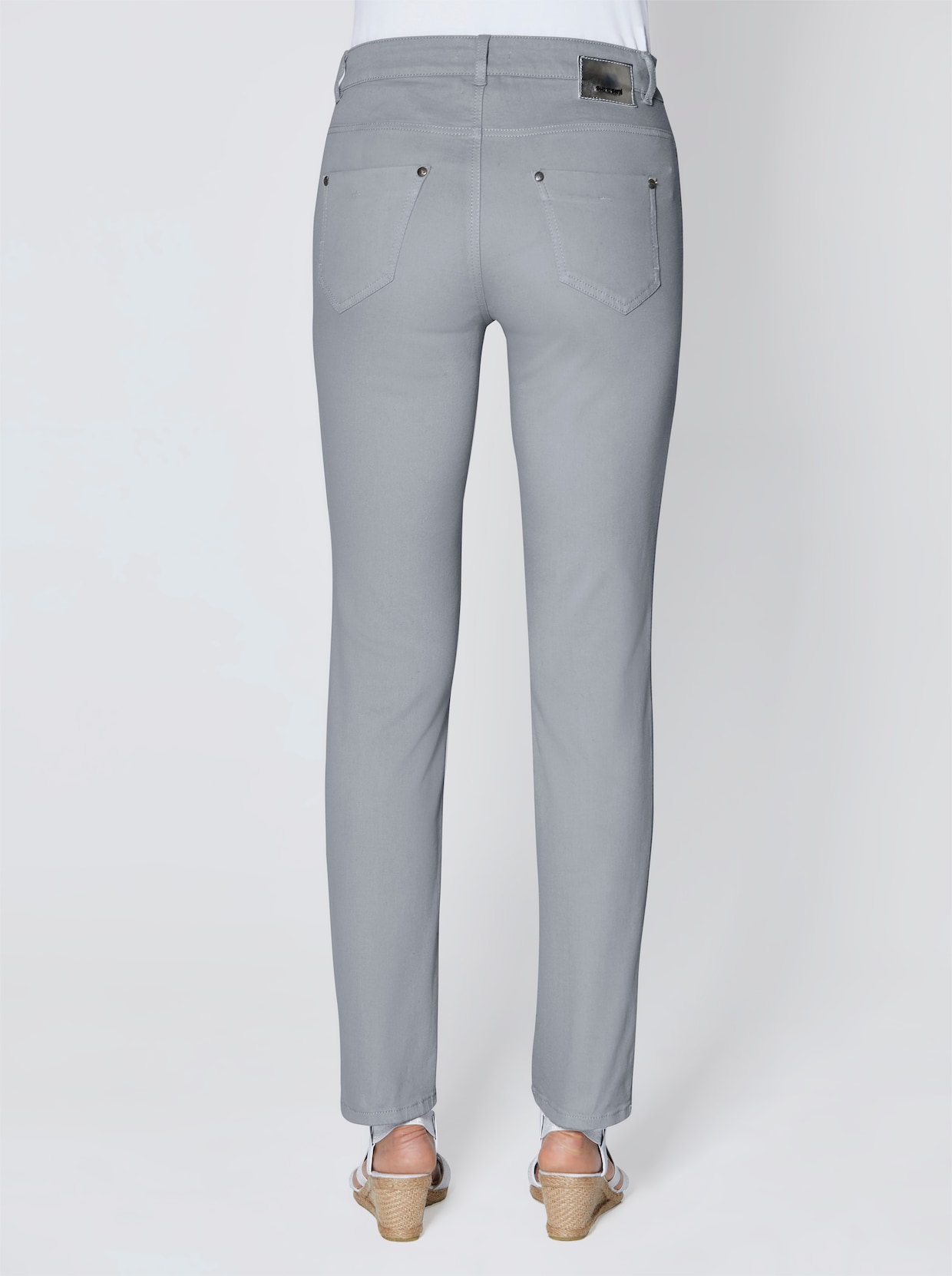 Ascari Stretch-Jeans - grau
