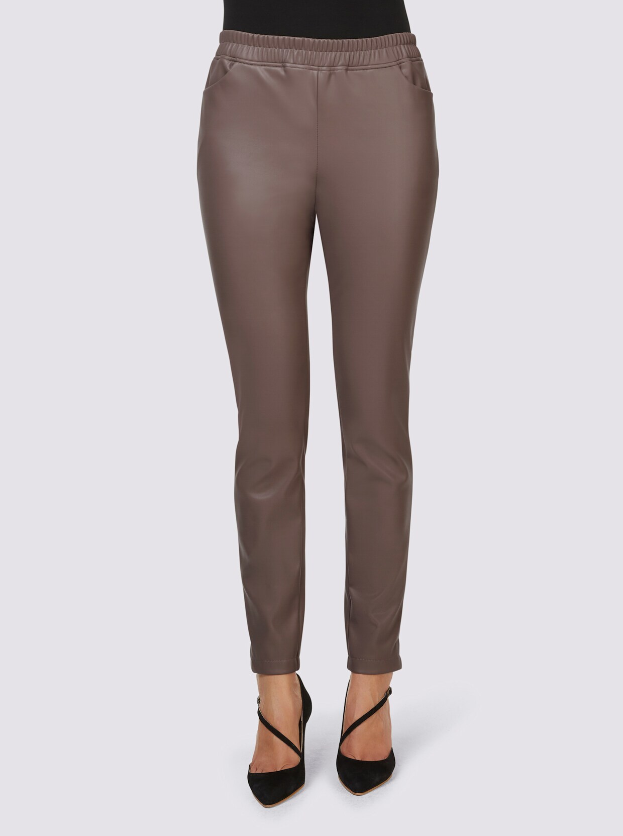 heine Leggings - dunkeltaupe