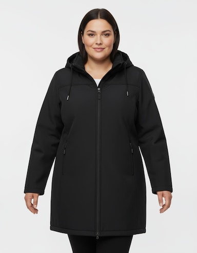 Softshelljacke - schwarz