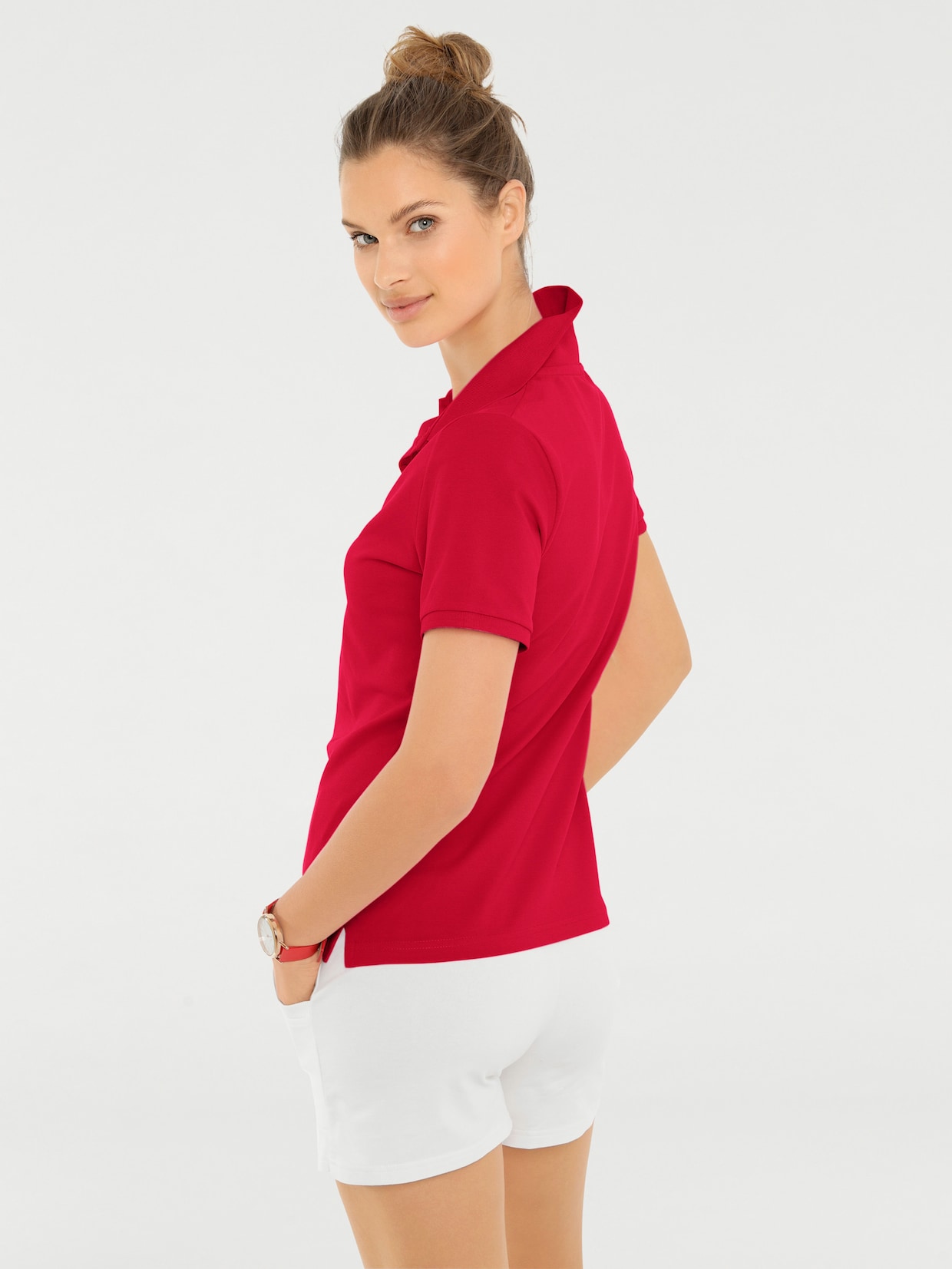 heine Poloshirt - rood