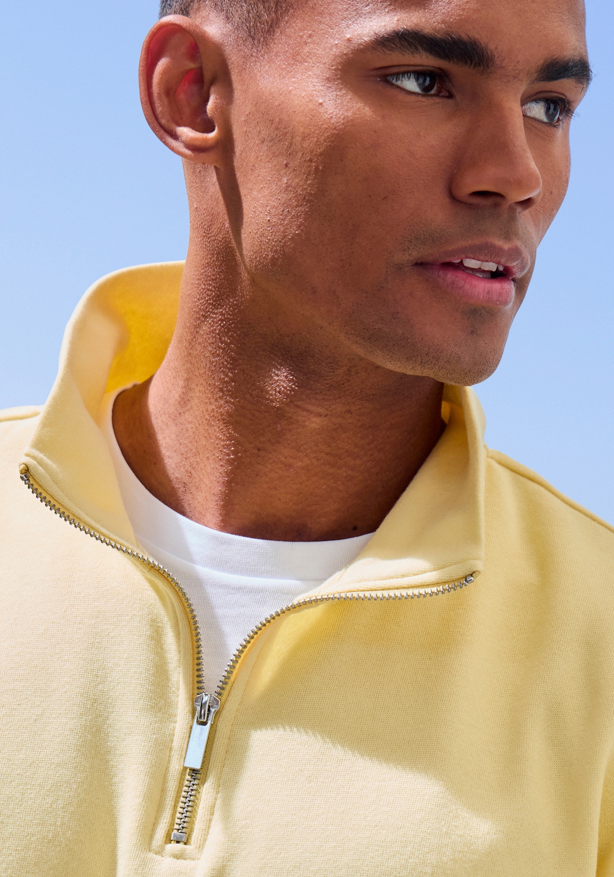 Sweatshirt - gelb